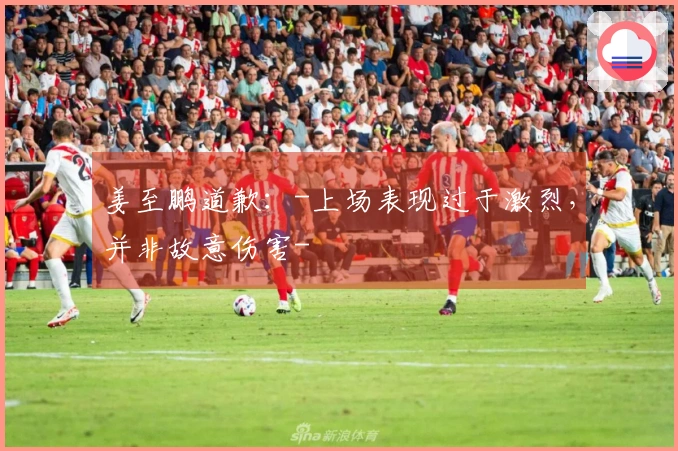 姜至鹏道歉：-上场表现过于激烈，并非故意伤害-