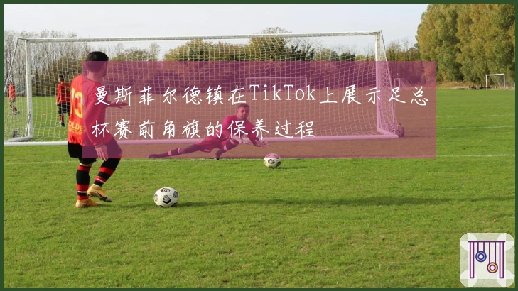 曼斯菲尔德镇在TikTok上展示足总杯赛前角旗的保养过程